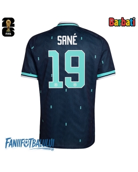 Germania Leroy Sane #19 Tricou Fotbal Replică Mondial 2026 Barbati Deplasare Germania Leroy Sane #19 Tricou Fotbal Replică Mondial 2026 Barbati Deplasare